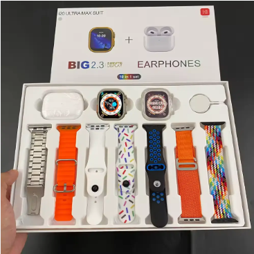 i20 Ultra Smart Watch With Airpods Combo Premium Quality