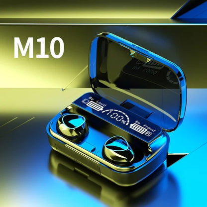 M 10 Earbuds TWS Wireless LED Display