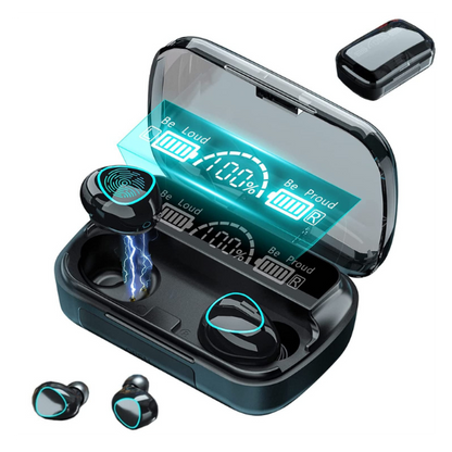 M 10 Earbuds TWS Wireless LED Display